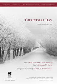 Christmas Day SATB choral sheet music cover Thumbnail